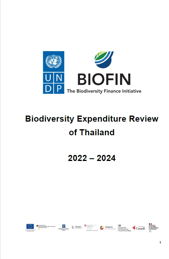 Biodiversity Expenditure Review 2022 - 2024 for Thailand