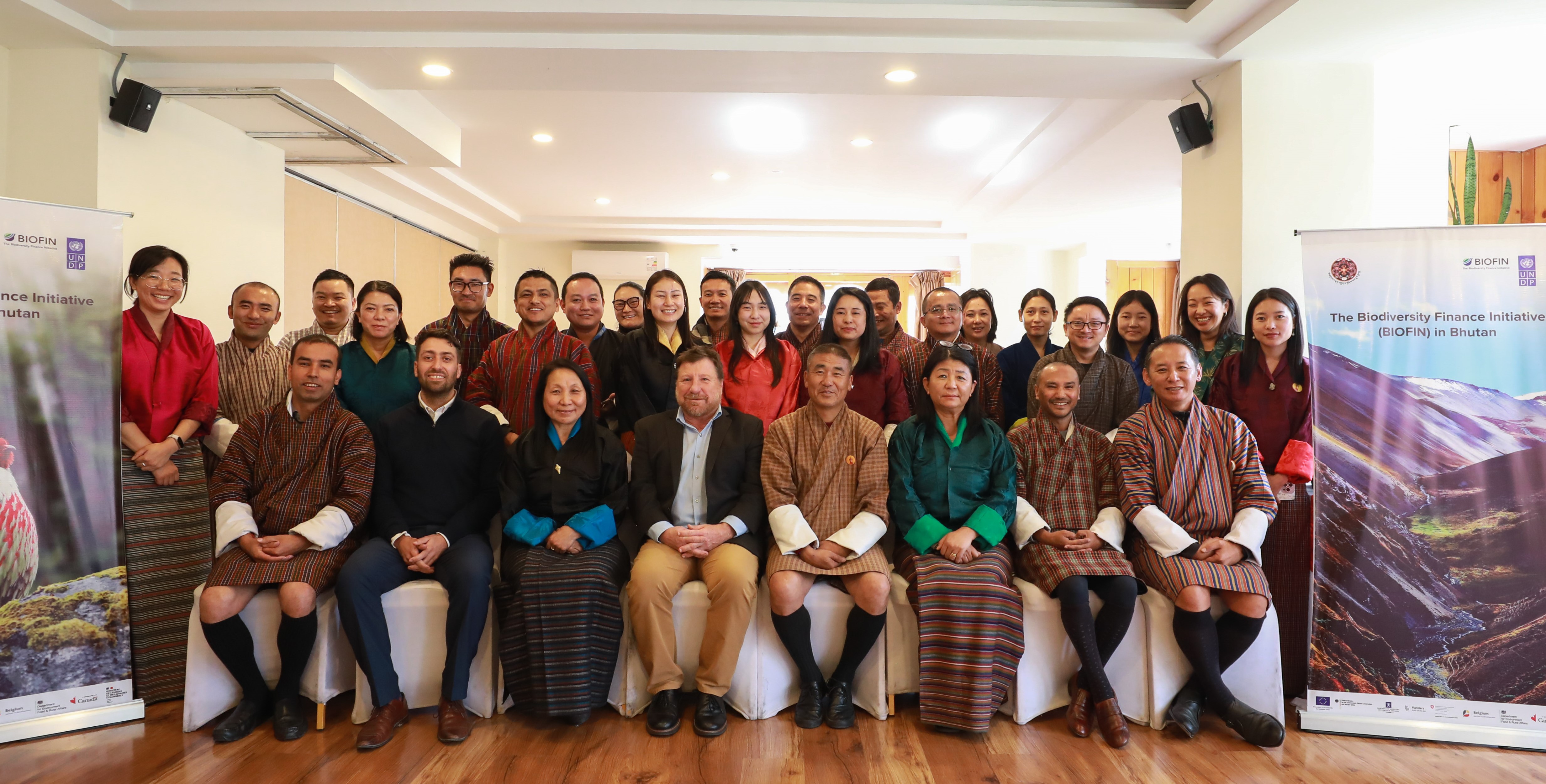 Photo: UNDP Bhutan / Karma Jamtsho. Around 34 key individuals from various relevant stakeholders came together to attend the capacity building workshop.