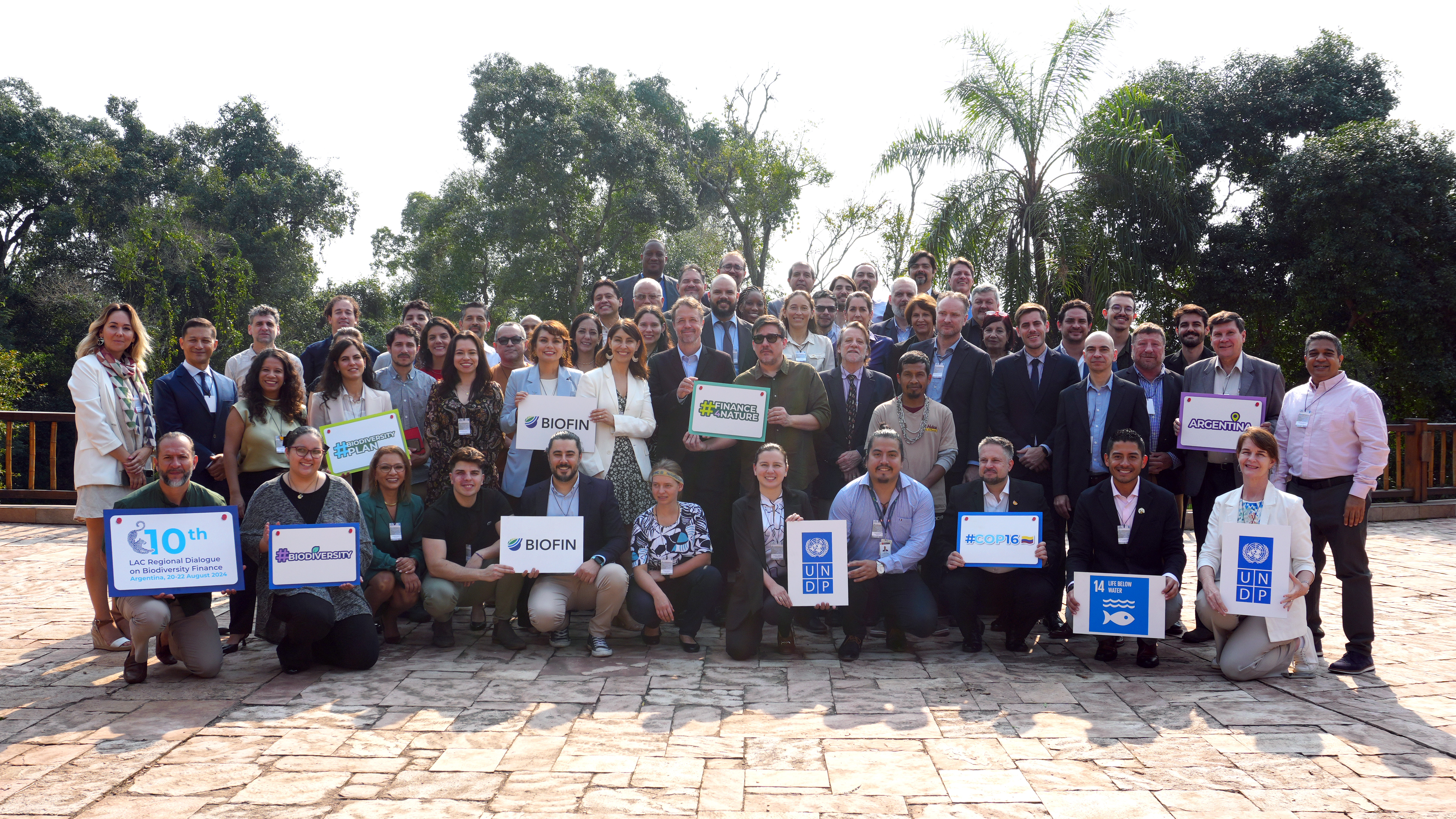 Group photo, Regional Dialogue on Biodiversity Finance for Latin America and the Caribbean in Argentina 