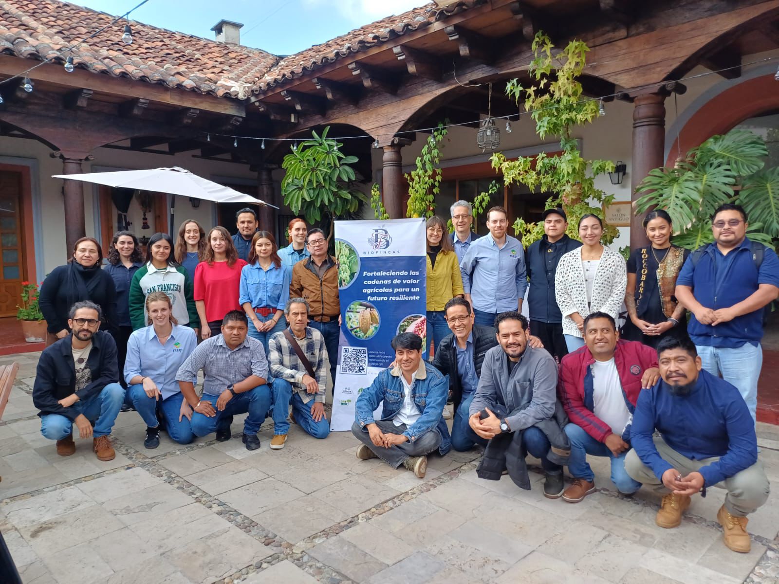 Foto de participantes en el taller